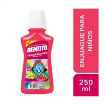 Freshmart Enjuague bucal kids fresa dento 250ml - unidad oferta