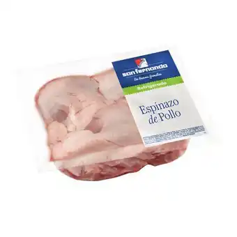 San Fernando Espinazo de pollo termoformado x und. (rango 0.6 kg y 0.9 kg) oferta