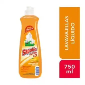 Freshmart Lavavajillas liquido naranja sapolio 750ml - unidad oferta