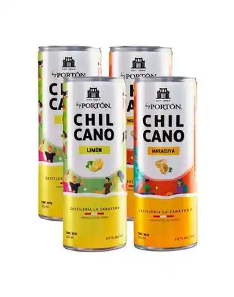 Sumon Licores Chilcano maracuya 355ml x2und chilcano limón 355ml x2und oferta