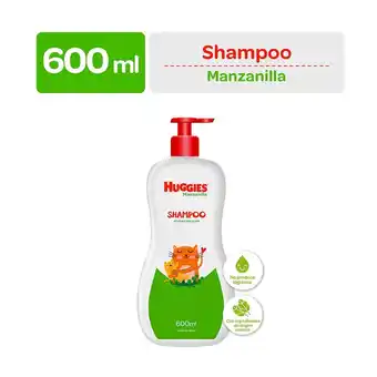 Tottus Shampoo manzanilla huggies 600 ml oferta