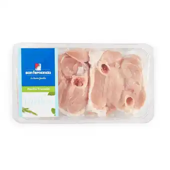 Brazuelo en rodajas de pavita