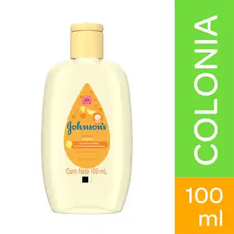 Tottus Colonia sonrisas amarilla johnson's baby 100 ml oferta