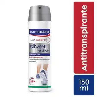 Tottus Spray para pies silver antibacterial oferta