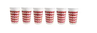 Jgo 6pz vasos decorados 11oz d4 pu