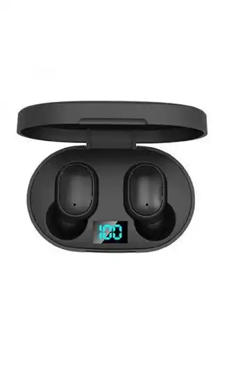 Tiendas EFE Audífonos inalámbricos genérico tws e6s negro oferta