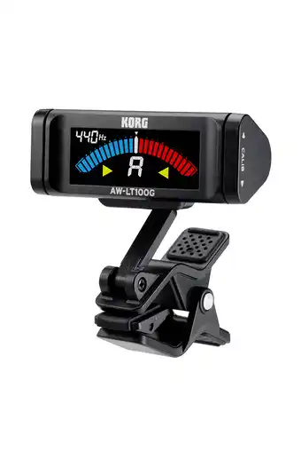 Tiendas EFE Afinador korg aw-lt100g negro oferta