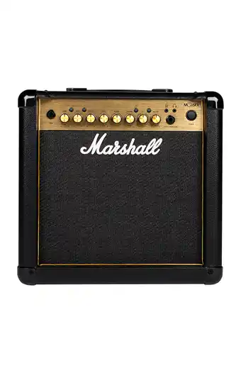 Tiendas EFE Combo para guitarra eléctrica marshall mg15gfx-e negro oferta