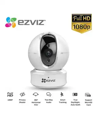 Tiendas EFE Cámara de seguridad wifi full hd gira 360 c6cn oferta