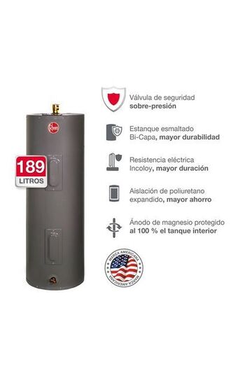 Tiendas EFE Terma eléctrica rheem 189 lt 220/3.2kw oferta