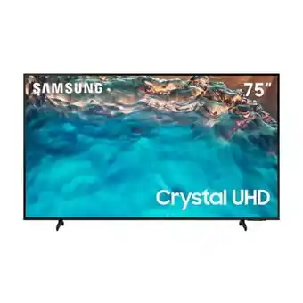 Hiraoka Tv samsung led 4k uhd smart 75" un75bu8000gxpe (2022) oferta