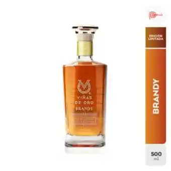 Freshmart Pisco brandy reserva - bodegas viña de oro - 500 ml - unidad oferta