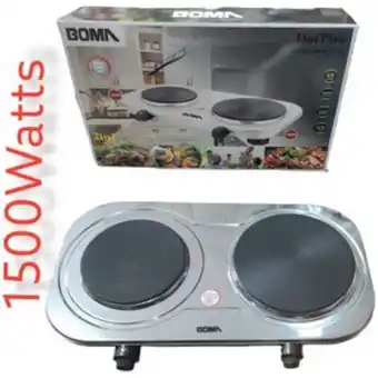 Estufa boma cocina electrica de 2 hornil...