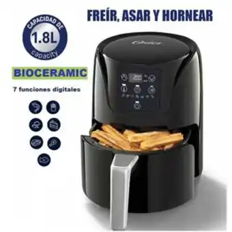 Linio Freidora oster de aire ckstaf18d 7 funci... oferta