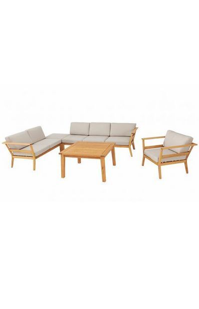 Tiendas EFE Mueble seccional falotih de terraza ruppi + mesa oferta