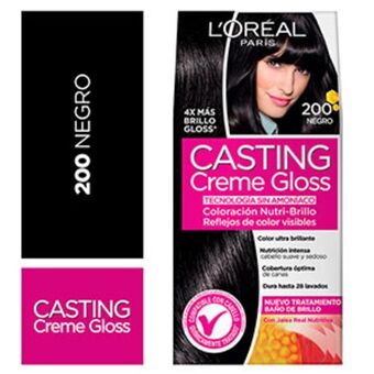 Mifarma Tinte para cabello casting creme gloss negro # 200 - caja 1 un oferta