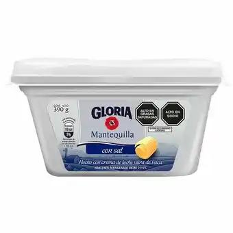 Vivanda Mantequilla gloria pote 390g oferta