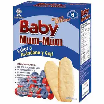 Vivanda Galleta de arándano baby mum caja 50g oferta