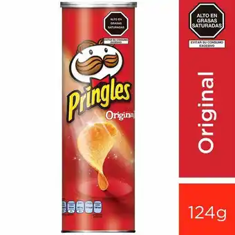 Vivanda Papas pringles sabor original lata 124g oferta