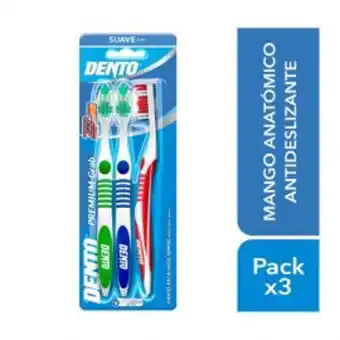 Freshmart Cepillo dental dento premium zigzag suave - pack 3 und - unidad oferta