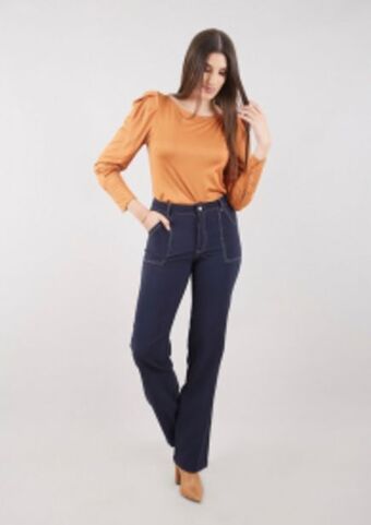 Michelle Belau Pantalon recto oferta