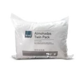 Metro Krea almohada twin 65 x 50 cm pack 2 unid oferta