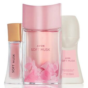 Avon Set x 3 soft musk oferta