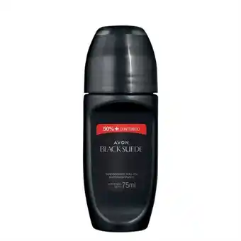 Avon Black suede para él desodorante antitranspirante roll-on 75 ml oferta