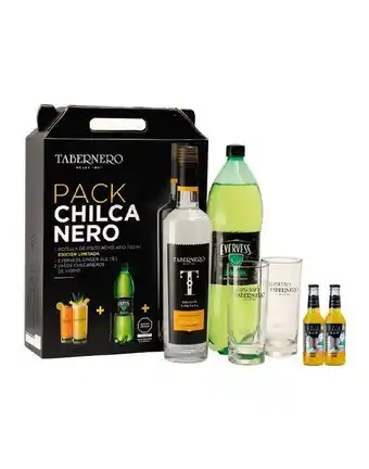 Pack chilcanero tabernero 750ml + rtd naranja 275ml x2und