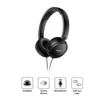 Tai Loy Audif philips dj c/mic shl5005 negro oferta
