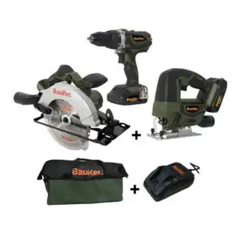 Maestro Set de herramientas 18v bauker oferta