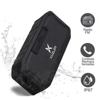 Hiraoka Parlante bluetooth kuzler reden-101 ip67 waterproof negro oferta