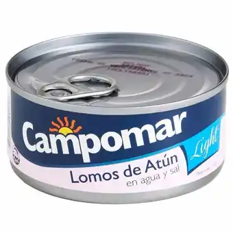 Vivanda Lomos de atún campomar en agua y sal lata 170g oferta