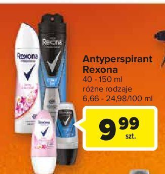 Carrefour Market Antyperspirant Rexona Men Cobalt Dry oferta