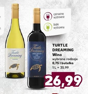 Kaufland Wino Turtle Dreaming Shiraz Cabernet Sauvignon oferta