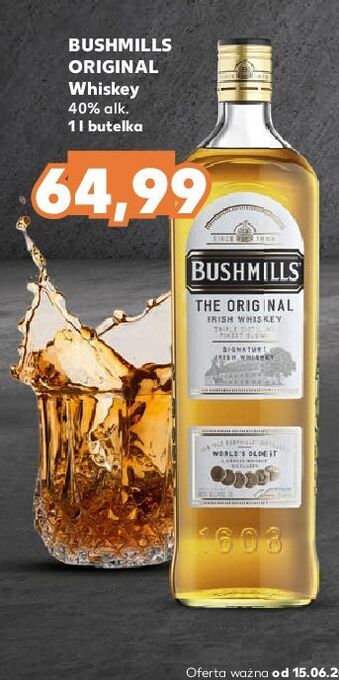 Kaufland Whiskey Bushmills Original oferta