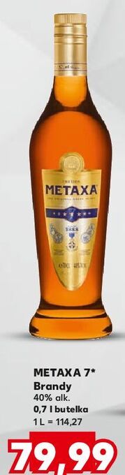 Kaufland Brandy Metaxa 7* oferta