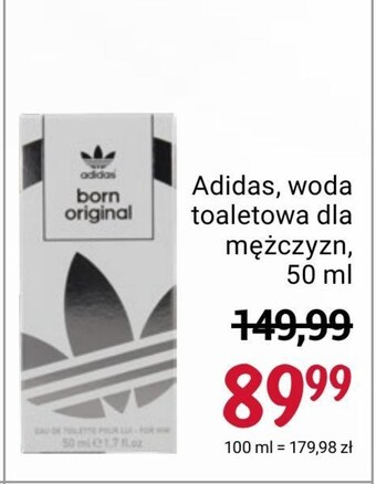 Rossmann Woda toaletowa dla mężczyzn Adidas oferta