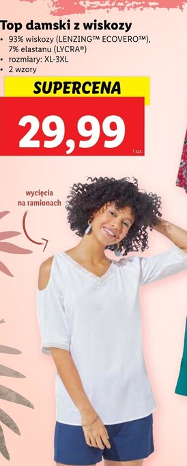 Lidl Top damski Esmara oferta