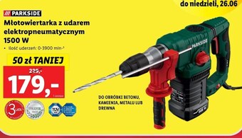 Lidl Młotowiertarka Parkside oferta