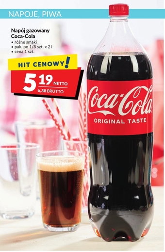Makro Coca-Cola Napój gazowany 2 l oferta