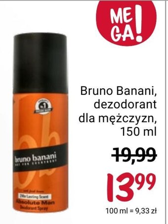 Rossmann Dezodorant Bruno Banani oferta