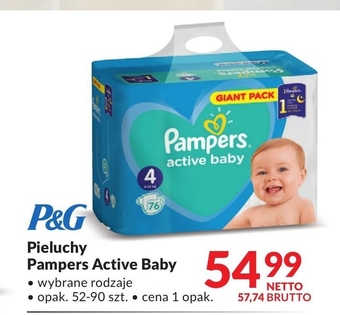 Makro Pieluchy Pampers oferta