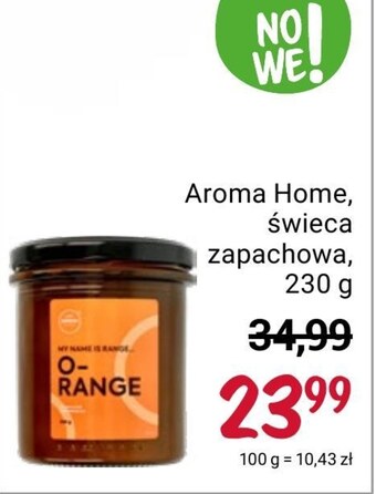 Rossmann Świeca zapachowa Aroma Home oferta