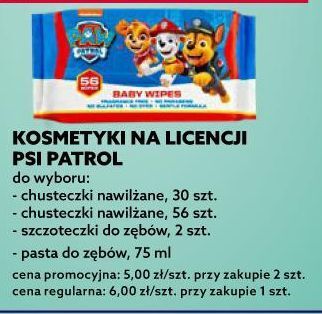 Dealz Pasta do zębów psi patrol Epee oferta