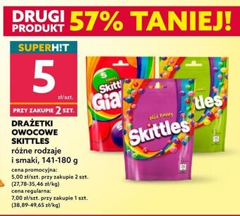Dealz Cukierki giants Skittles oferta