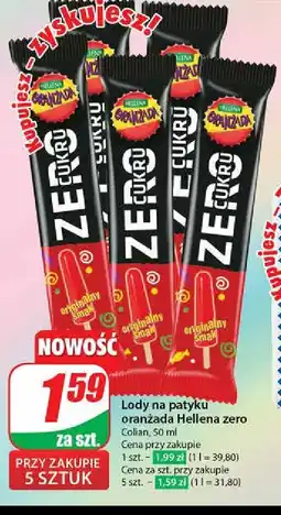 Kaufland Lód o smaku oranżady zero cukru oferta