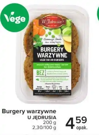 Carrefour Burgery warzywne U Jędrusia 200g oferta