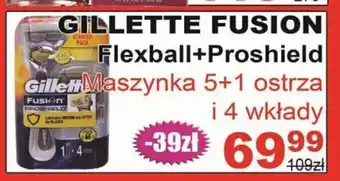 DROGERIA MILLOR Gillette Fusion Flexball + Proshield oferta