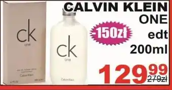 DROGERIA MILLOR Calvin Klein One edt 200 ml oferta